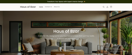 Luxury Interior Design |Haus of Bazar| Elegant & Modern Layout