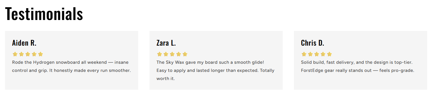 FrostEdge – Modern Snowboarding  Design