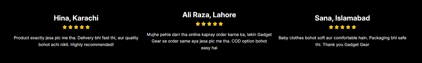 Gadgets Gear – Trendy Multi-Category Fashion  Design